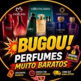 💥 BUGOU! Perfumes Muito Baratos