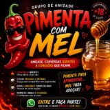 Pimenta com Mel – Grupo de amizade 🌶️🍯🔥