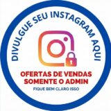 Divulgue Instagram e Youtube
