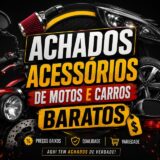 ACHADOS ACESSÓRIOS PARA VEÍCULOS 🏍️🚗