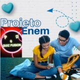 Enem  Concursos e Estudos. Aplicativo de estudos QuizFusion 🛫🚀🏋️‍♀️🏋️‍♀️🏆🏅🏅
